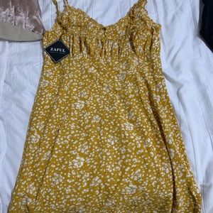 Yellow Zaful Never been worn dress